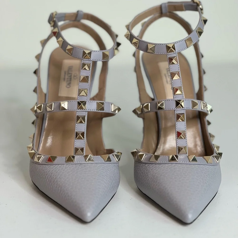 Valentino Rockstud Caged Heels - Picture 5 of 9